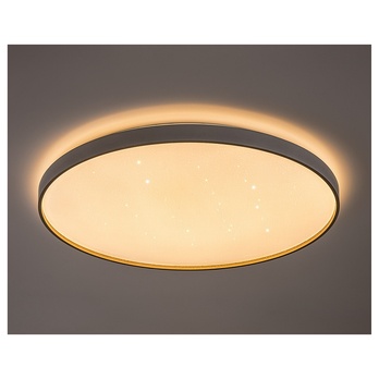 Stropní svítidlo ZERAVA bílá/zlatá, průměr 77 cm 4
