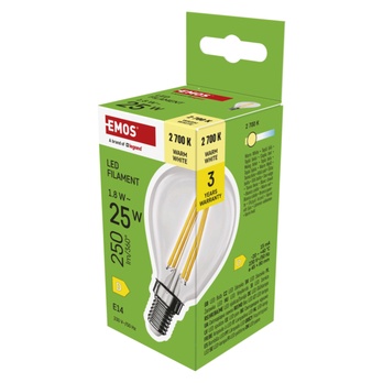 LED žárovka filament ZF1D02 E14, 1,8W, teplá bílá 4