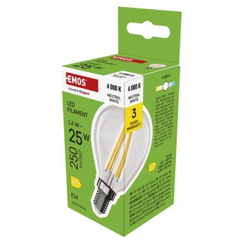 LED žárovka filament ZF1D03 E14, 1,8W, neutrální bílá 4