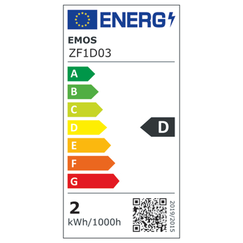 LED žárovka filament ZF1D03 E14, 1,8W, neutrální bílá 7