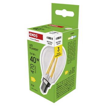 LED žárovka filament ZF1D23 E14, 3,4W, neutrální bílá 4
