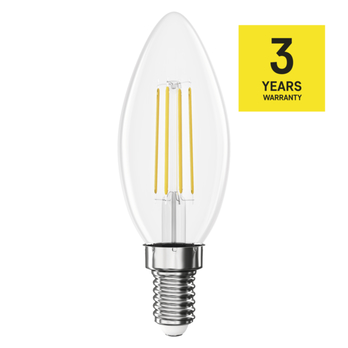 LED žárovka filament ZF3D03 E14, 1,8W, neutrální bílá 1