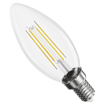 LED žárovka filament ZF3D22 E14, 3,4W, teplá bílá 2