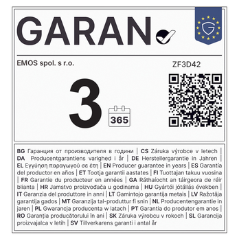 LED žárovka filament ZF3D42 E14, 5,9W, teplá bílá 8