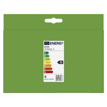 Set LED žárovek filament ZF5D42.3 E27, 5,9W, teplá bílá, 3 ks 7