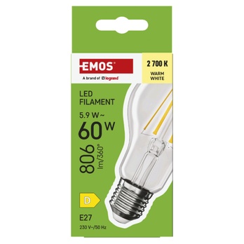 LED žárovka ZF5D42 E27, 5,9W, teplá bílá 3