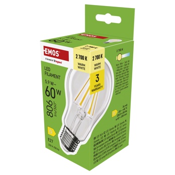 LED žárovka ZF5D42 E27, 5,9W, teplá bílá 4