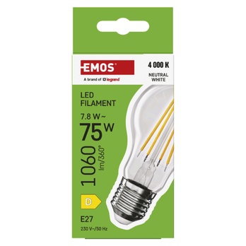 LED žárovka filament ZF5D53 E27, 7,8W, neutrální bílá 3