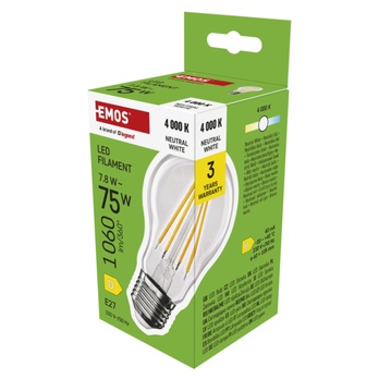 LED žárovka filament ZF5D53 E27, 7,8W, neutrální bílá 4
