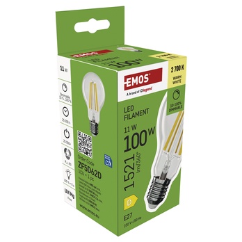 Stmívatelná LED žárovka filament ZF5D62D E27, 11W, teplá bílá 5