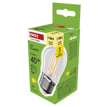 LED žárovka ZF6D22 E27, 40W, teplá bílá 2