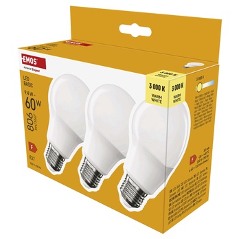 Set LED žárovek ZL5F42.3 E27, 9,4W, teplá bílá, 3 ks 2