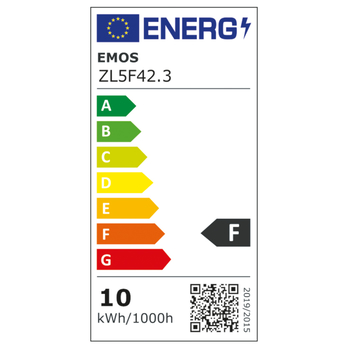Set LED žárovek ZL5F42.3 E27, 9,4W, teplá bílá, 3 ks 5
