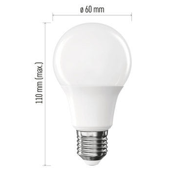 Set LED žárovek ZL5F42.3 E27, 9,4W, teplá bílá, 3 ks 6