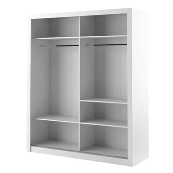 Šatní skříň ZOE bílá 2