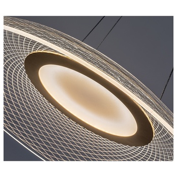 Závěsné svítidlo ZOFRAEL 2 zlatá/průhledná 3