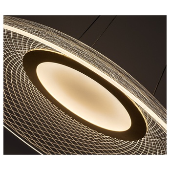 Závěsné svítidlo ZOFRAEL 2 zlatá/průhledná 4