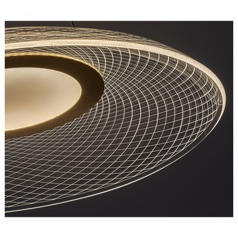 Závěsné svítidlo ZOFRAEL 2 zlatá/průhledná 5