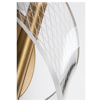 Nástěnné svítidlo ZOFRAEL zlatá/průhledná 4