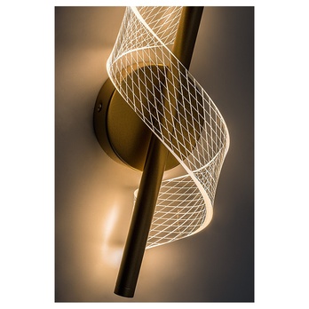 Nástěnné svítidlo ZOFRAEL zlatá/průhledná 7