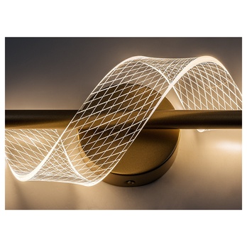 Nástěnné svítidlo ZOFRAEL zlatá/průhledná 9