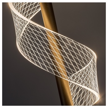 Závěsné svítidlo ZOFRAEL zlatá/průhledná 3