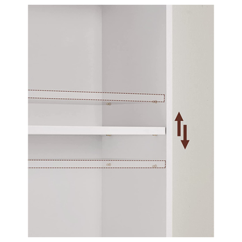 Knihovna ZOLITA III bílá 2