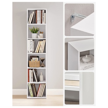 Knihovna ZOLITA III bílá 3