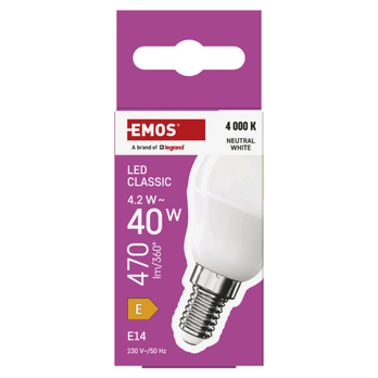 LED žárovka ZQ1E23 E14, 4,2W, neutrální bílá 3