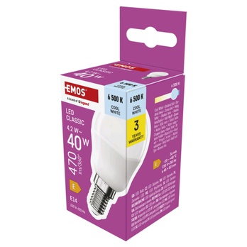 LED žárovka ZQ1E24 E14, 4,2W, studená bílá 4