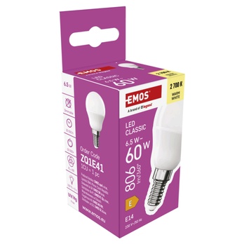 LED žárovka ZQ1E41 E14, 6,5W, teplá bílá 5