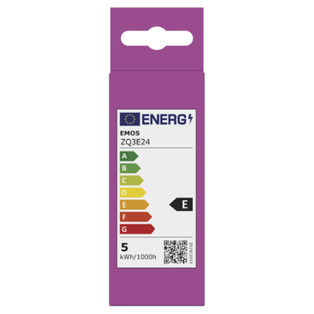 LED žárovka ZQ3E24 E14, 4,2W, studená bílá 6
