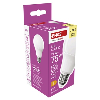 LED žárovka ZQ5E51 E27, 9,5W, teplá bílá 5