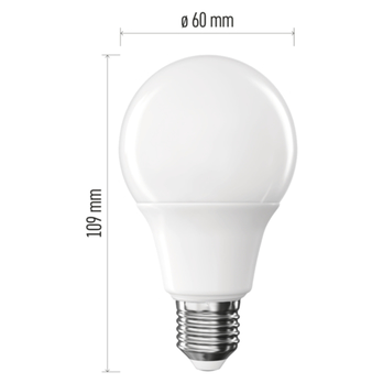 LED žárovka ZQ5E54 E27, 9,5W, studená bílá 7