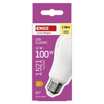 LED žárovka ZQ5E61 E27, 13W, teplá bílá 3