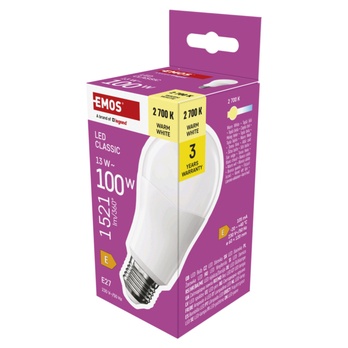 LED žárovka ZQ5E61 E27, 13W, teplá bílá 4