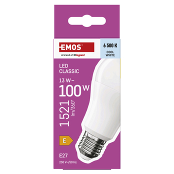 LED žárovka ZQ5E64 E27, 13W, studená bílá 3