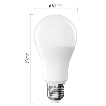 LED žárovka ZQ5E64 E27, 13W, studená bílá 8