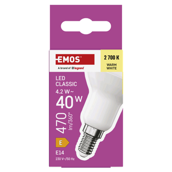 LED žárovka ZQ7E21 E14, 4,2W, teplá bílá 3