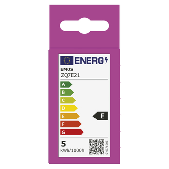 LED žárovka ZQ7E21 E14, 4,2W, teplá bílá 6