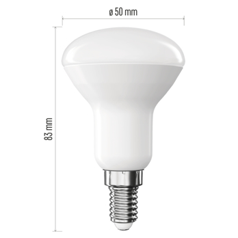 LED žárovka ZQ7E21 E14, 4,2W, teplá bílá 8