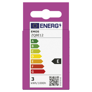 LED žárovka ZQ8E12 GU10, 3W, teplá bílá 6