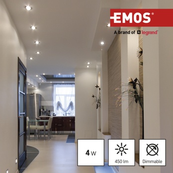 LED žárovka ZQ8E23 GU10, 4W, neutrální bílá 4