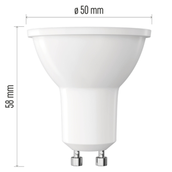 LED žárovka ZQ8E23 GU10, 4W, neutrální bílá 11