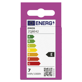 LED žárovka ZQ8E42 GU10, 7W, teplá bílá 6