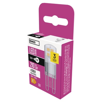 LED žárovka ZQ9527 G9, 1,9W, neutrální bílá 1