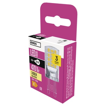 LED žárovka ZQ9544 G9, 4W, teplá bílá 3