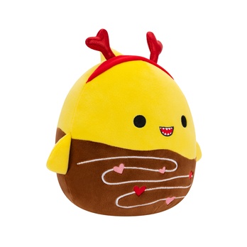 Hračka Squishmallows ŽRALOK CHANDLER žlutá/hnědá, 20 cm 2
