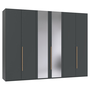 LOKUM 6 - Barva/dekor varianty: Grafitová/Dub artisan