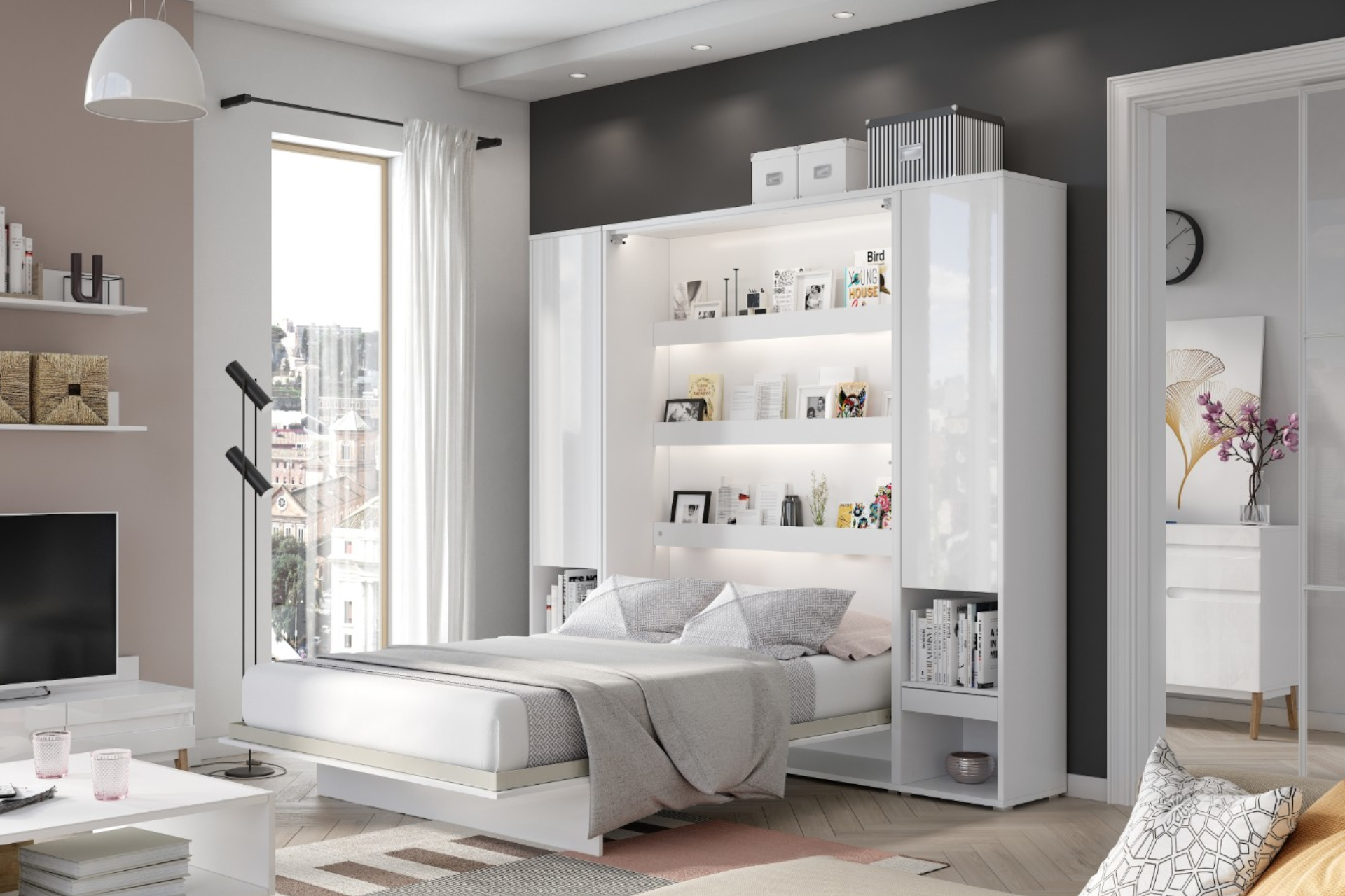 Sklápacia posteľ z programu Bed Concept